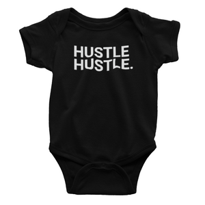 HUSTLE HUSTLE. Baby Onesie