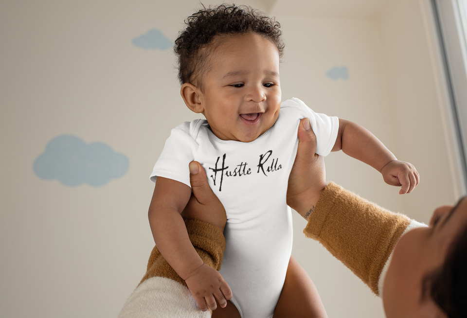 Hustle Rilla. Baby Onesie